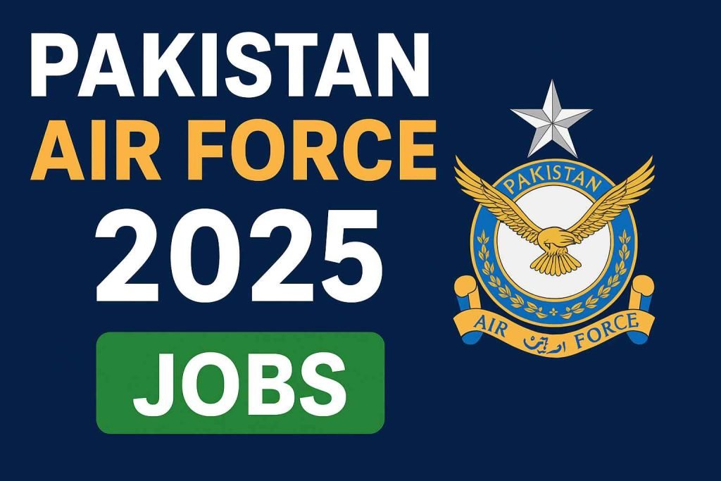 Jobs Pakistan Air Force 2025