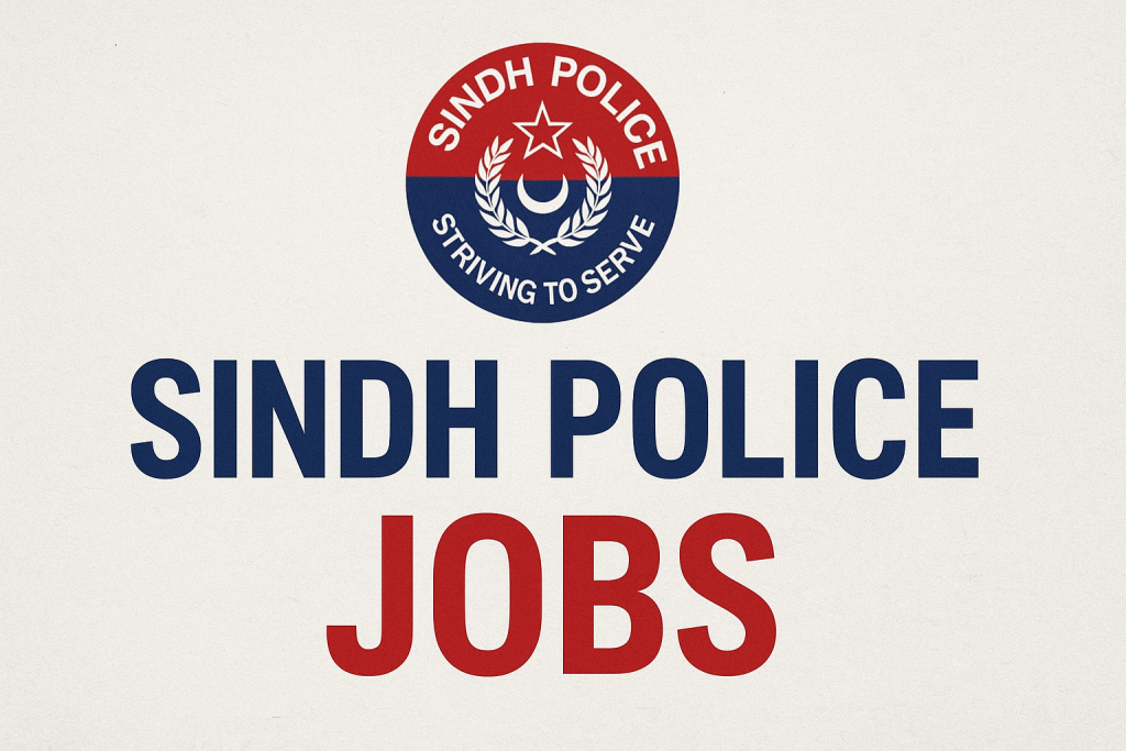 Sindh Police Jobs 2025