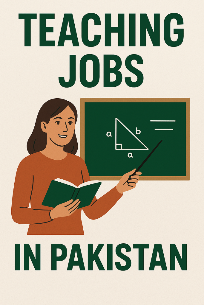 Teaching Jobs in Pakistan