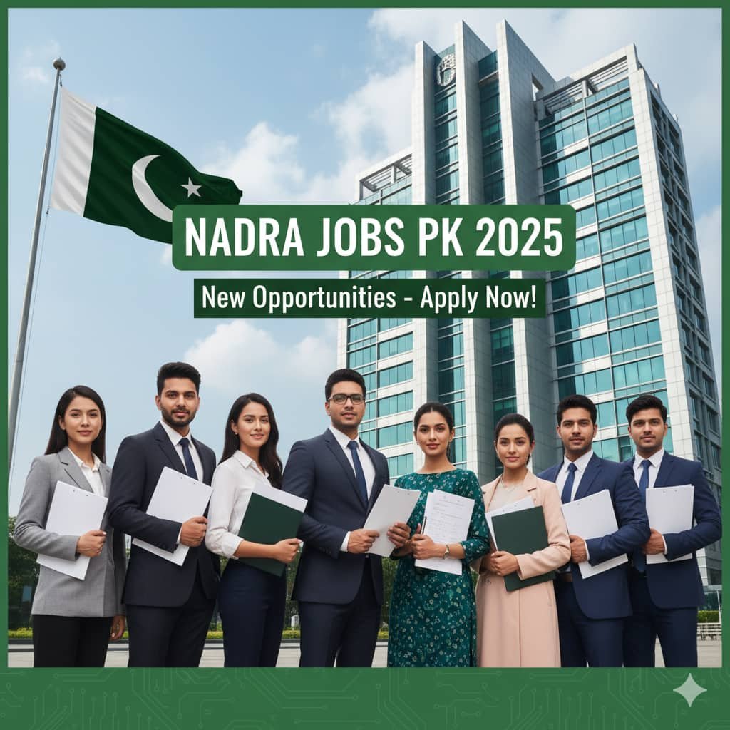 Apply online guide for Nadra Jobs PK 2025 careers and vacancies in Pakistan