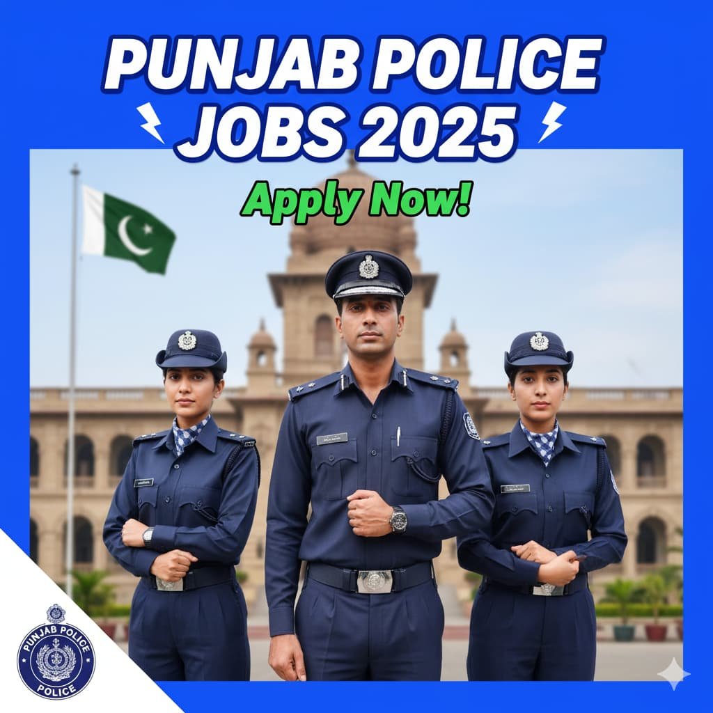 Benefits of Pakistan Punjab Police Jobs 2025 for candidates including salary, allowances, and career growth opportunities