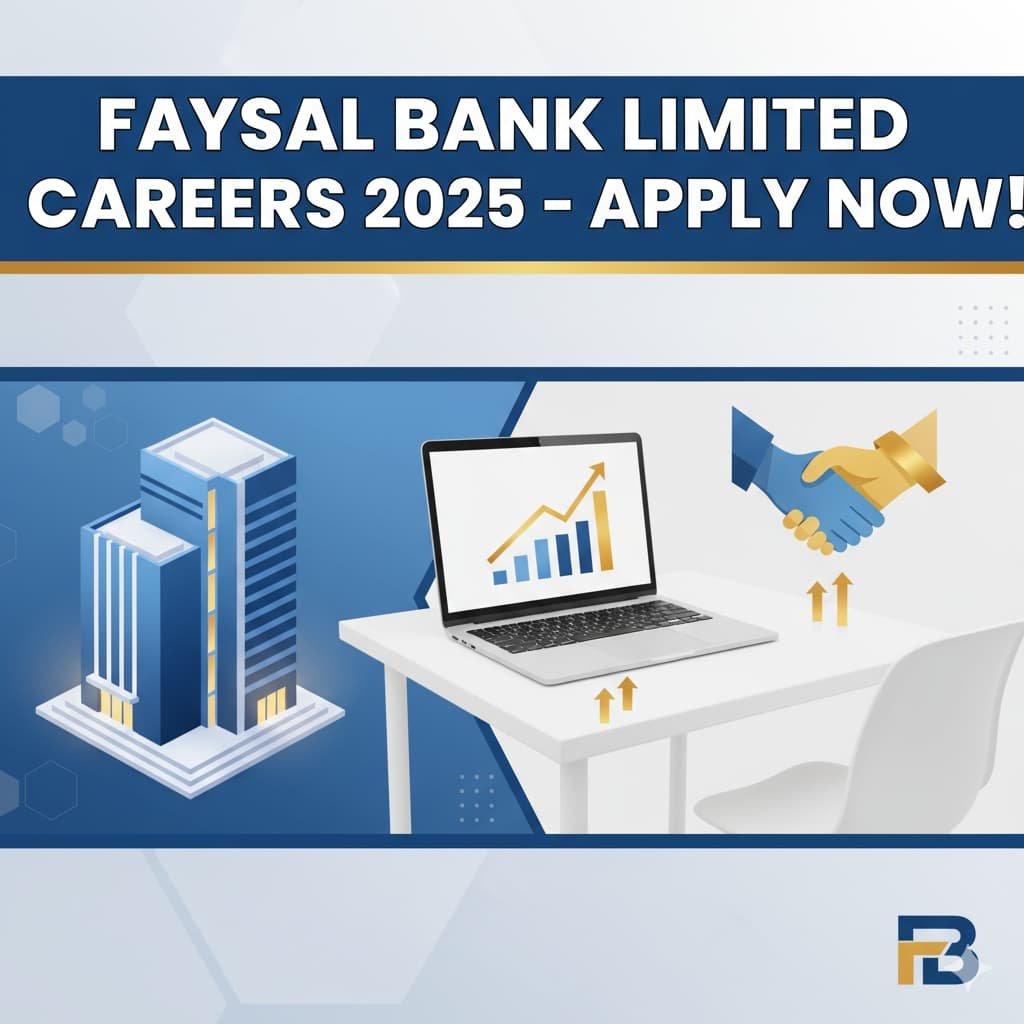 Faysal Bank Limited Careers 2025 job opportunities in Pakistan with vacancies, benefits, and online application guide