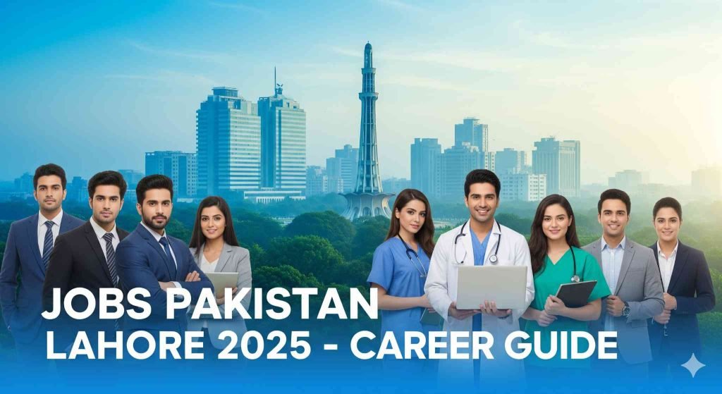 Young professionals searching latest jobs Pakistan Lahore 2025 opportunities