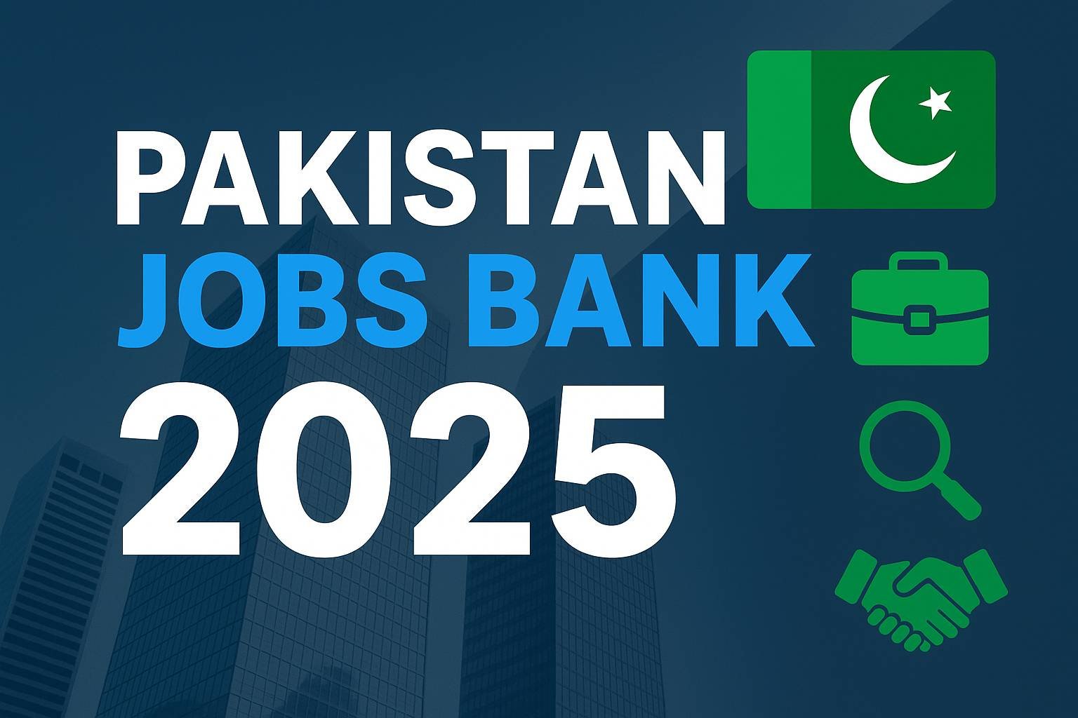 Pakistan Jobs Bank