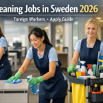 Cleaning Jobs in Sweden for Foreigners 2026