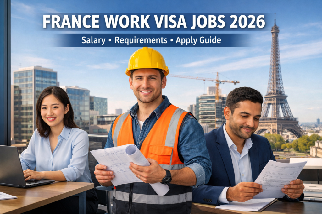 France Work Visa Jobs 2026