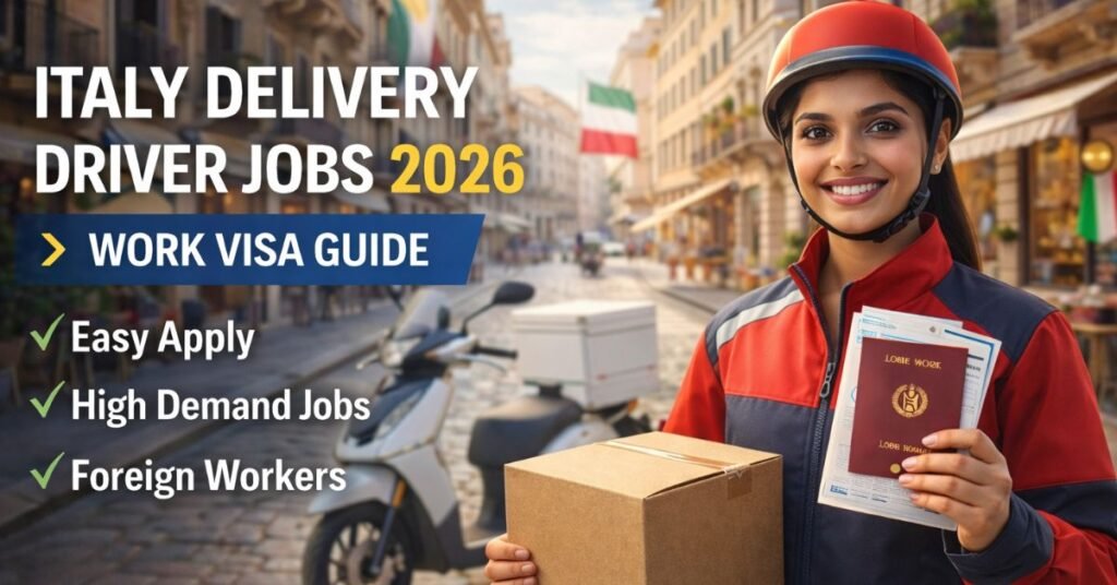 Delivery Driver Jobs in Italy 2026