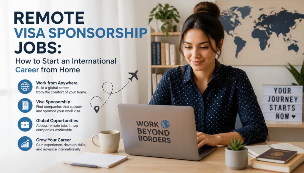 Remote Visa Sponsorship Jobs: How to Start an International Career from Home